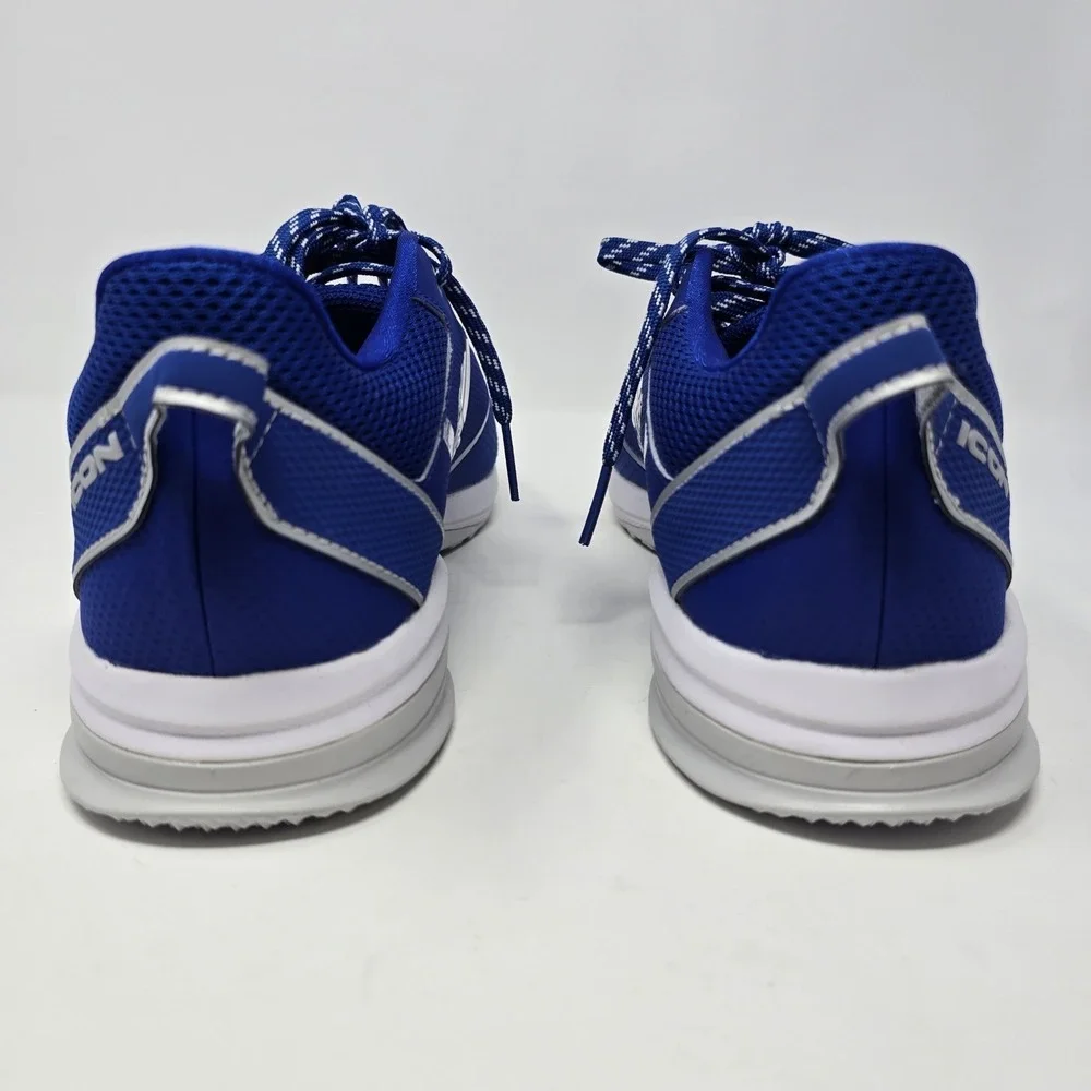 Adidas Icon 7 Turf Baseball Shoes Mens 12.5 Royal Blue White S23707 Cleats